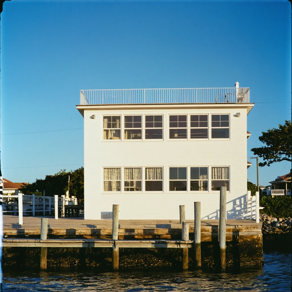 Coastal home in Placida with strong windows