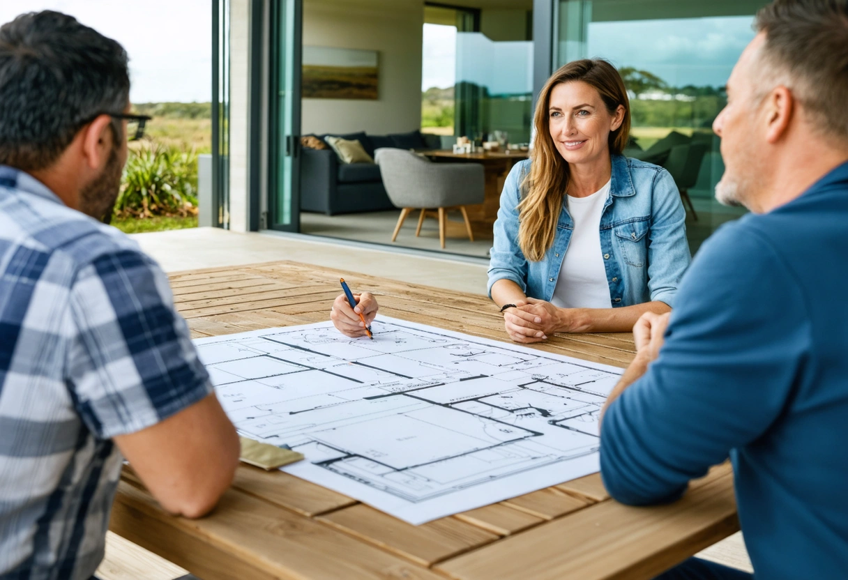 Homeowner, installer, and designer discuss extending living space with sliding doors.