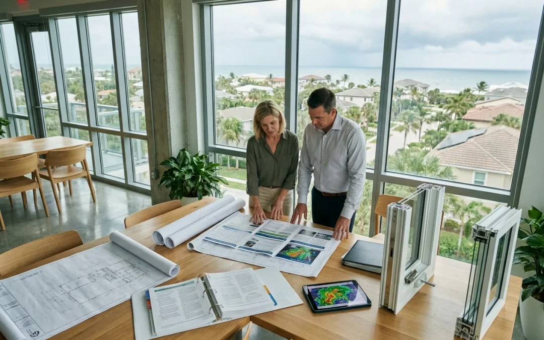 How Impact Windows Help Florida Homeowners Protect Against Hurricanes and Flying Debris